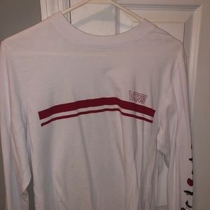white vans long sleeve shirt